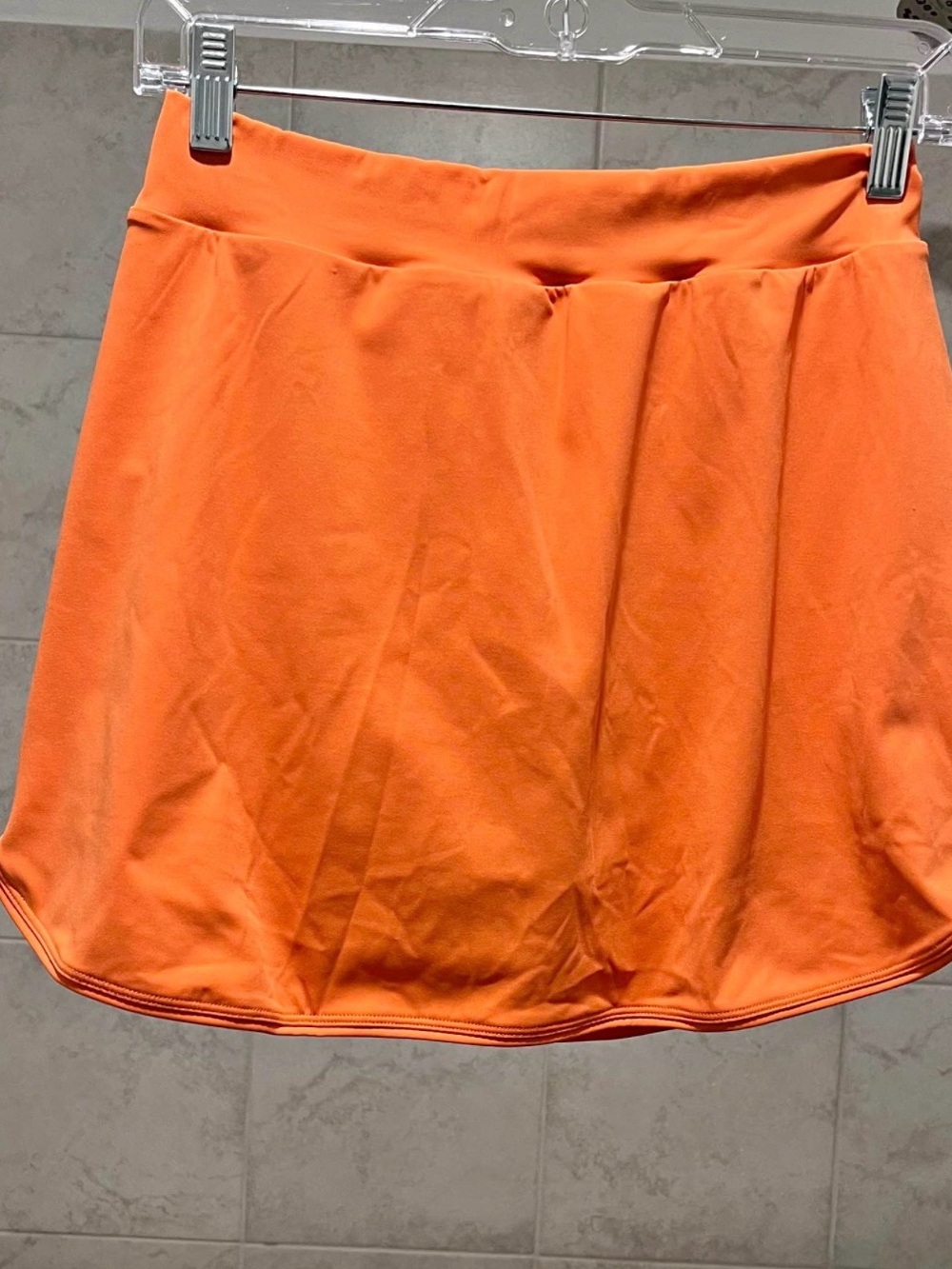 HALARA Orange Circle Skirt - Flared Active Skater